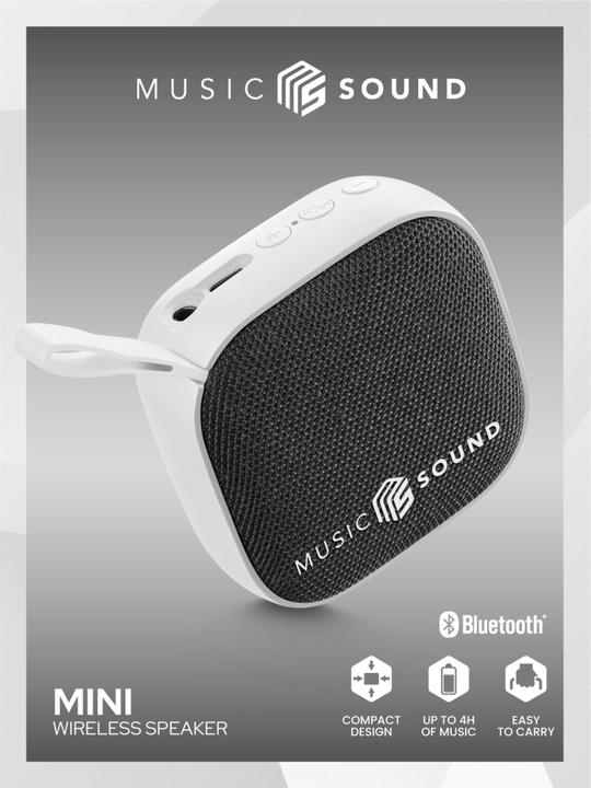 Produktbild Music Sound Btspkmsmini3w (4 h)
