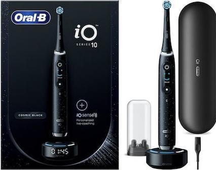 Actual product image Oral-B iO Series 10 cosmic-black Electric Toothbrush (Sonic toothbrush)