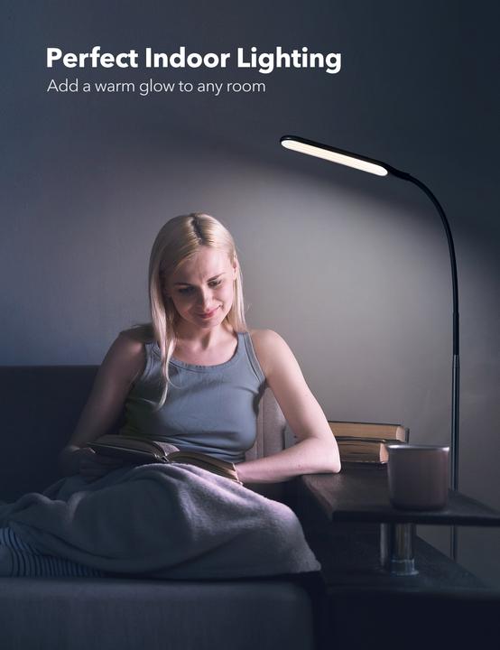 Actual product image Taotronics TT-DL072 Floor lamp white 10 W (500 lm)