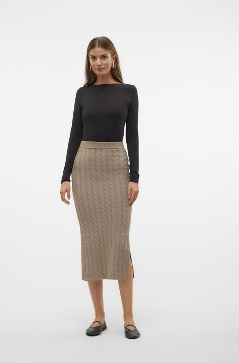 Produktbild Vero Moda AWLORELLA Hohe Taille Langer Rock Strickrock (L)