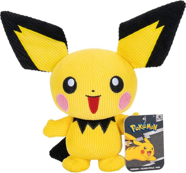 Actual product image Jazwares Pokémon Select Plush Figures Corduroy 20 cm Assortment (6)