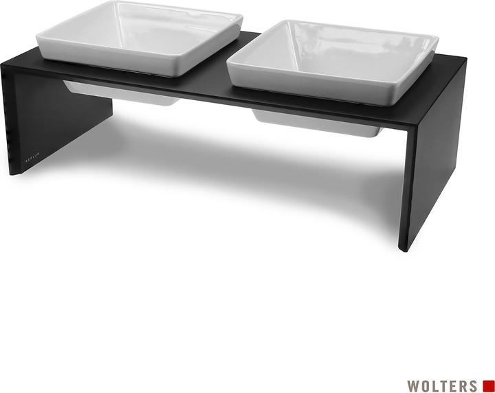 Produktbild Wolters Futterstation Meshidai Doppelhundenapf (0.90 l)