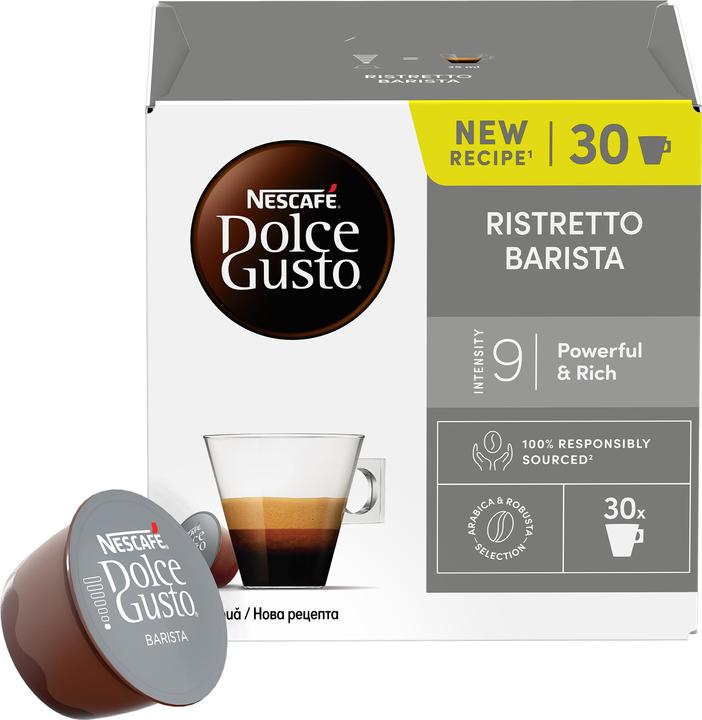 Image du produit Nescafé Dolce Gusto Capsules de café Dolce Gusto Ristretto Barista 30 pièces (30 x Port.)