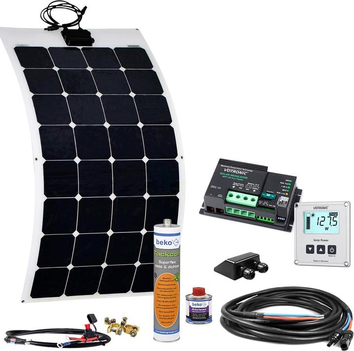 Offgridtec Motorhome solar system SPR-F 120W 12V EBL optional (120 W)