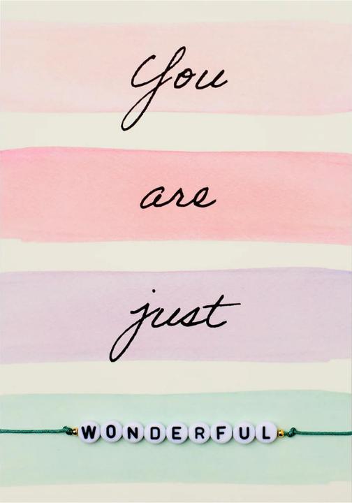 by Vivi Armband - You are just "Wonderful"