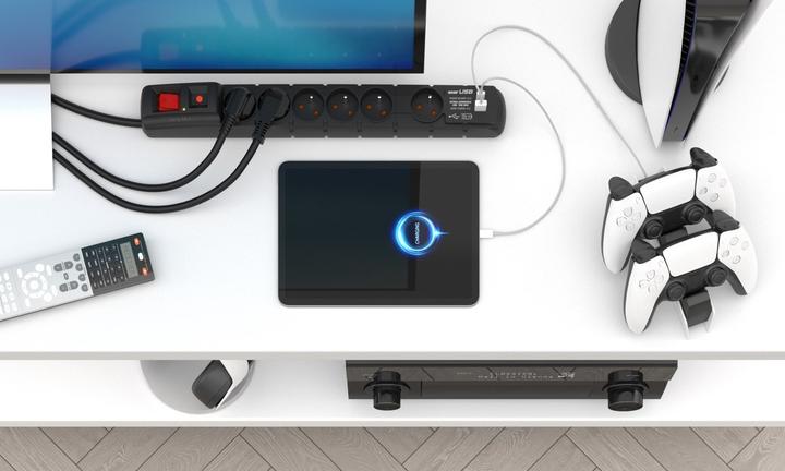 Produktbild Acar Surge Protector S6 USB A+C 6x French Pd