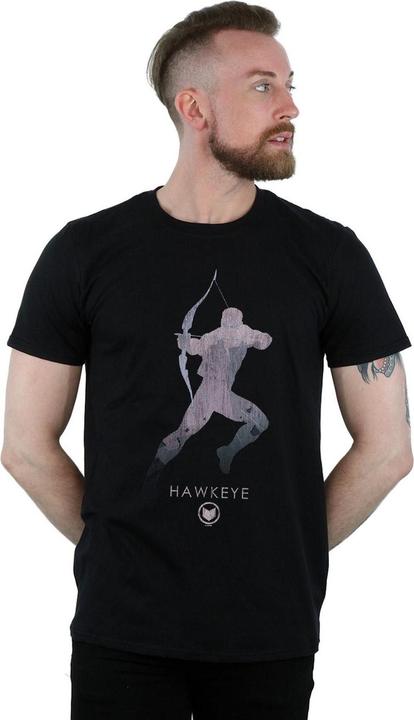 Immagine prodotto Hawkeye Silhouette Maglietta Uomo (XL)