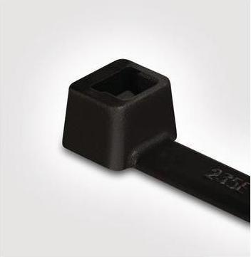 Image du produit HellermannTyton Collier de serrage noir 360x7,5mm (Serre-câbles en plastique, 365 mm, 100 pcs)