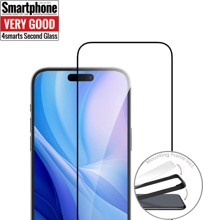 Produktbild 4smarts Second Glass (1 Stück, Apple iPhone 16 Pro Max)