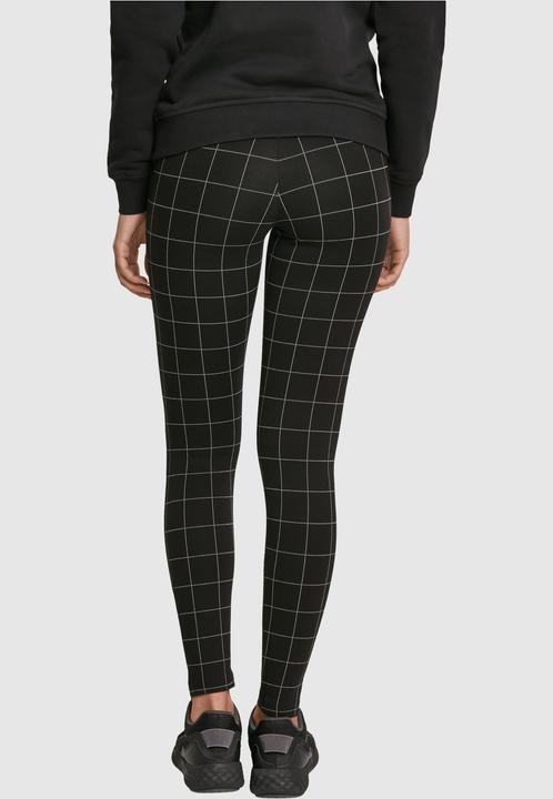 Immagine prodotto Urban Classics Leggings a vita alta a quadri da donna (4XL)