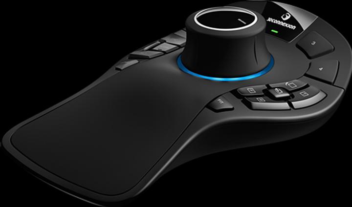 Actual product image 3Dconnexion SpaceMouse Pro (Cable, Wireless)