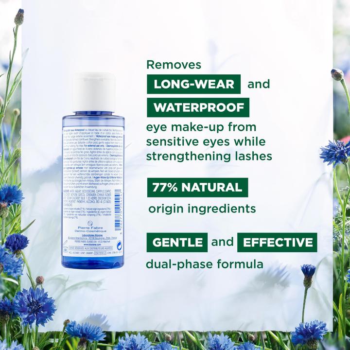 Produktbild Klorane Waterproof Make-up-Entferner mit BIO-Kornblume (Make-Up Entferner, 100 ml)