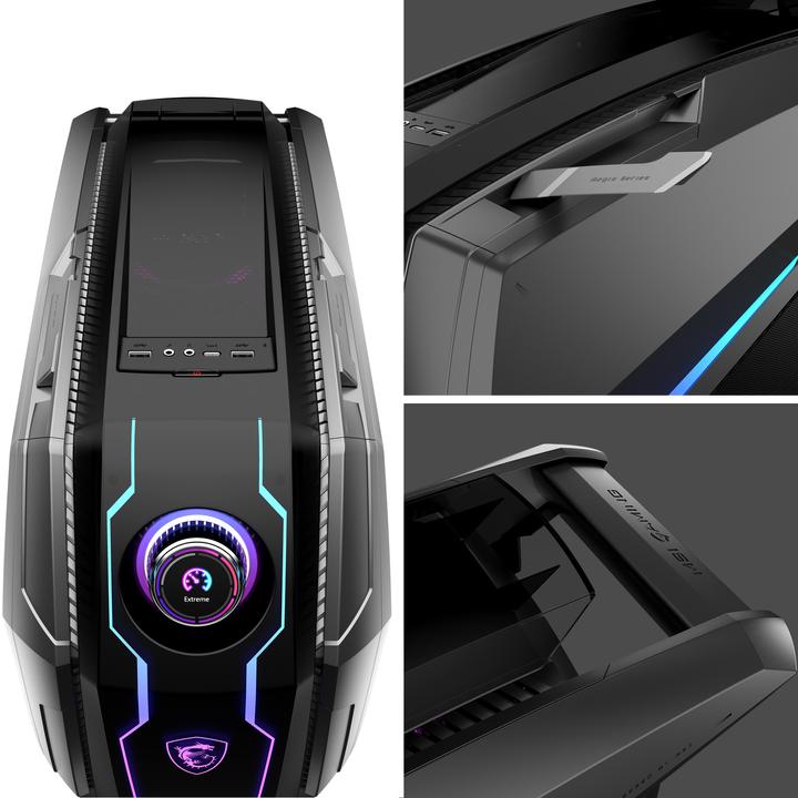 Image du produit MSI MEG Aegis Ti5 (Intel Core i7-13700KF, 32 Go, 1000 Go, GeForce RTX 4070 Ti)