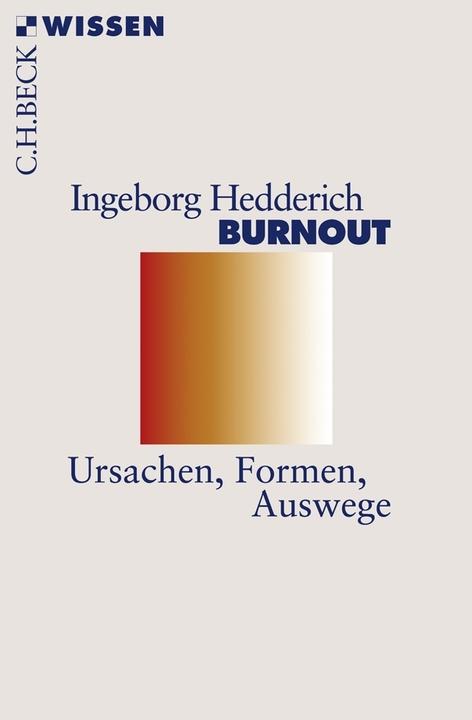 Produktbild BECK Burnout (Deutsch, Ingeborg Hedderich, 2009)