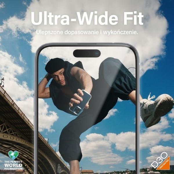 Immagine prodotto PanzerGlass Pellicola protettiva MATRIX con D3O Ultra-Wide Fit (1 Pezzo/i, Apple iPhone 15 Plus)