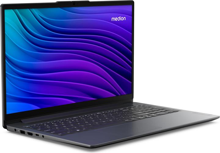 Produktbild Medion E15235 (MD62610), dunkelgrau (15.59", Intel Core i3-N305, 8 GB, 512 GB, Eng. Int.)
