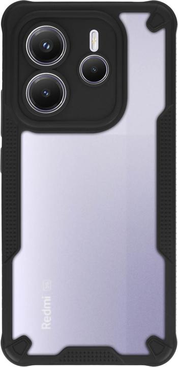 Produktbild OEM Defender Matt case for Xiaomi Note 14 5G black (Xiaomi Redmi Note 14)