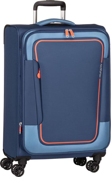 Actual product image American Tourister Case & Trolley Pulsonic Spinner 68 EXP (64 l, M (50 - 90l))