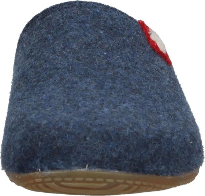 Actual product image Living Kitzbühel Felt slipper Swiss cross No. 3886 (41)