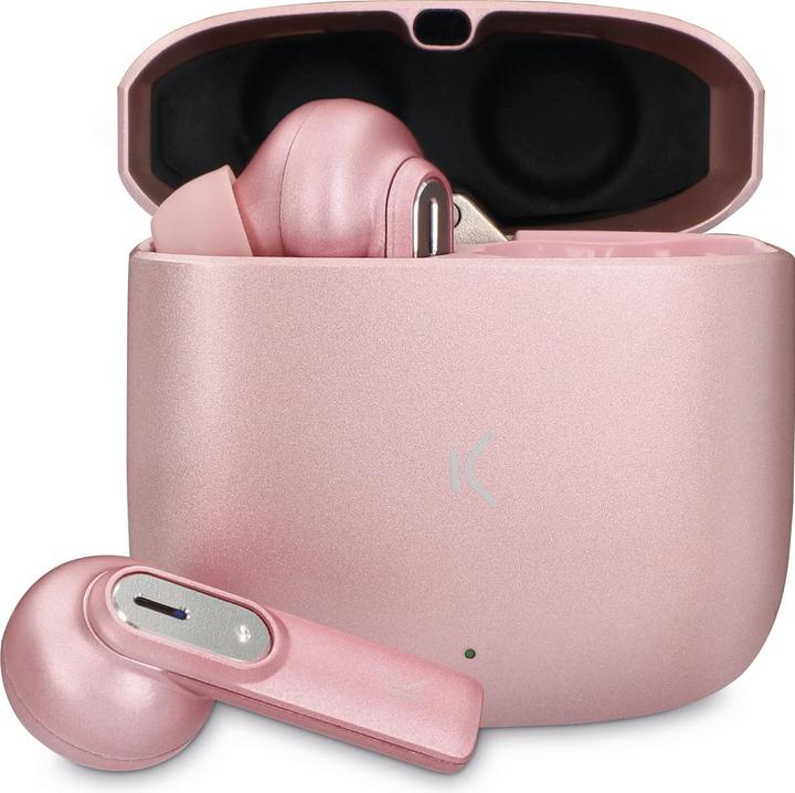 Produktbild KSIX Spark Earphones Pink (7 h, Kabellos)