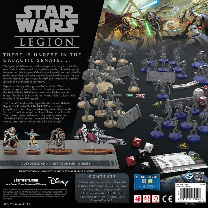 Image du produit FFG Star Wars : Legion - Clone Wars (Allemand)