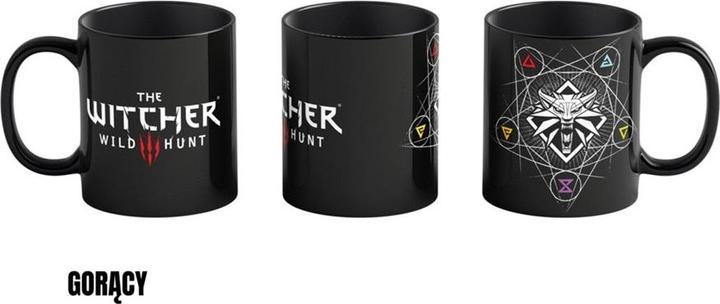 Actual product image Good Loot Heat Reveal Mug (The Witcher 3: Witcher Sign) /Merchandise (480 ml, 1 x)