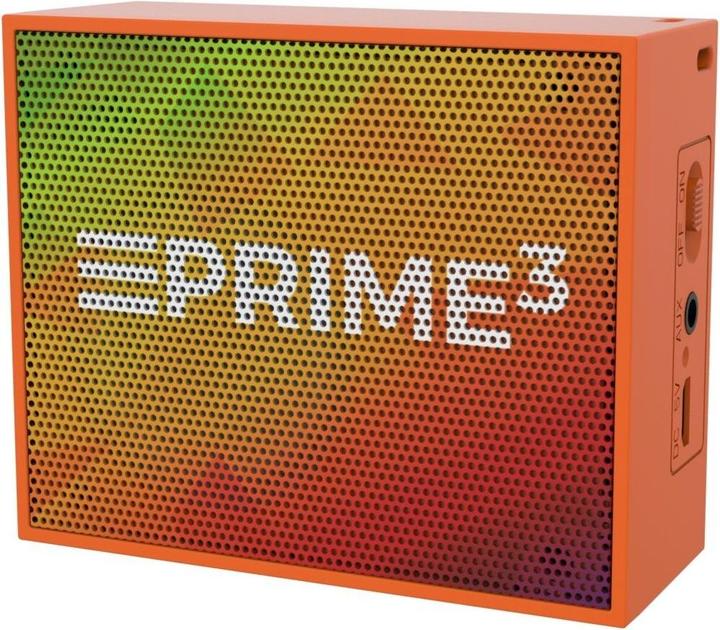 Actual product image Prime3 Speaker bluetooth ABT02OR (color orange) (4 h, Rechargeable battery operated)