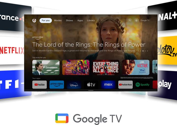 Actual product image Thomson 50QG6C14 QLed Plus 50 Smart TV (50", QLED, 4K, 2023)