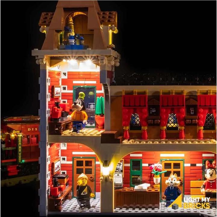 Produktbild Light my bricks LED Licht Set für LEGO Disney Zug mit Bahnhof