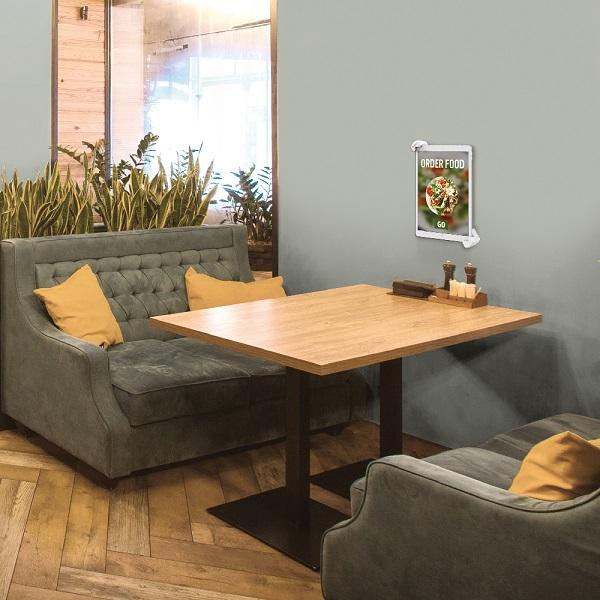 Immagine prodotto Barkan Supporto da parete per tablet 7-14", chiudibile, bianco