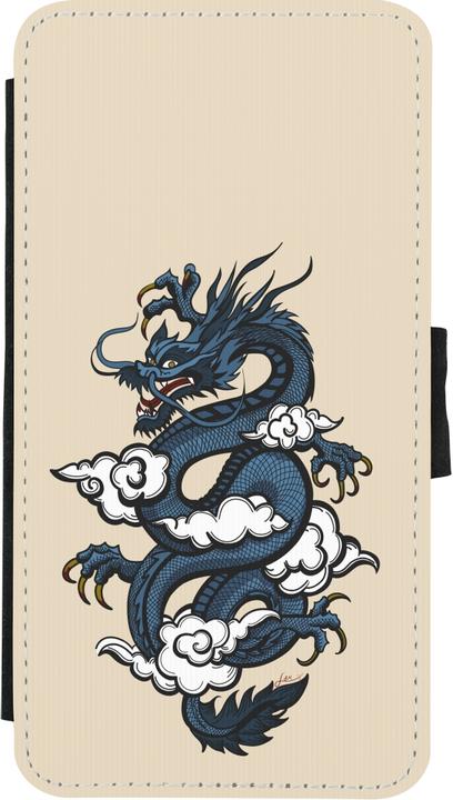 Image du produit PhoneLook Coque Wallet noir Blue Dragon Tattoo (Apple iPhone X, Apple iPhone XS)