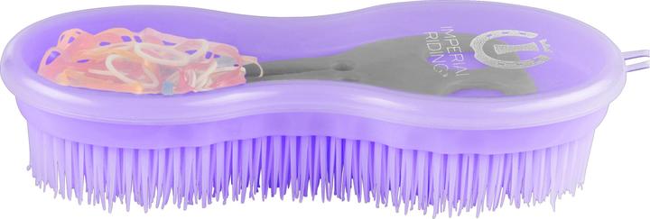 Imperial Riding Set di 3 bigodini per criniera ed elastici