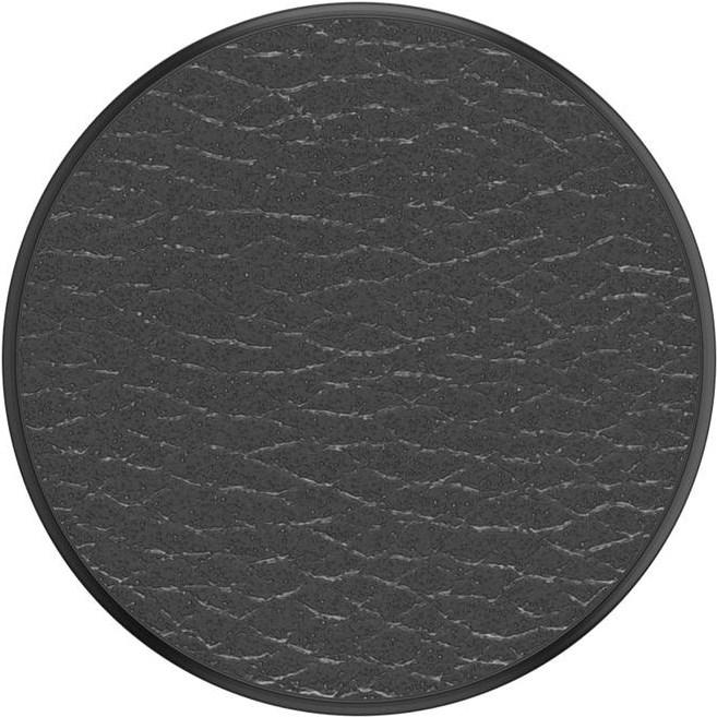 Productafbeelding PopSockets Geborsteld veganistisch leer Zwart (2e generatie, verwisselbaar)