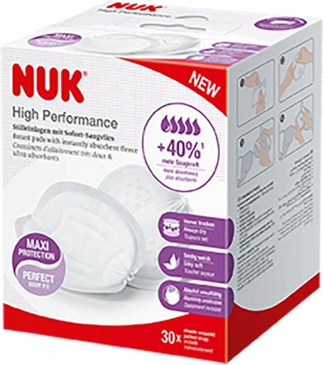 Actual product image NUK High Performance Nursing Pads 30 pcs.10252134 (30 x)