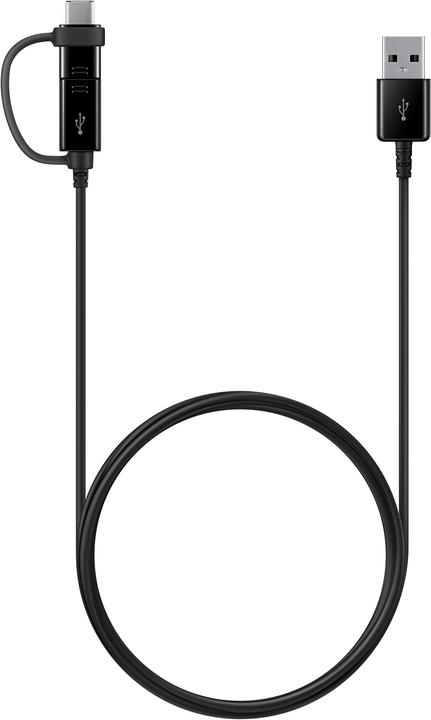 Image du produit Samsung Chargeur rapide pour deux voitures 2x 15W avec câble de données 2 en 1