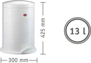 Produktbild Wesco Tretabfallsammler 116 (13 l)