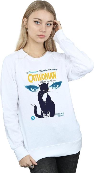 Image du produit - Sweat BATMAN CATWOMAN WHEN IN ROME - Femme (L)