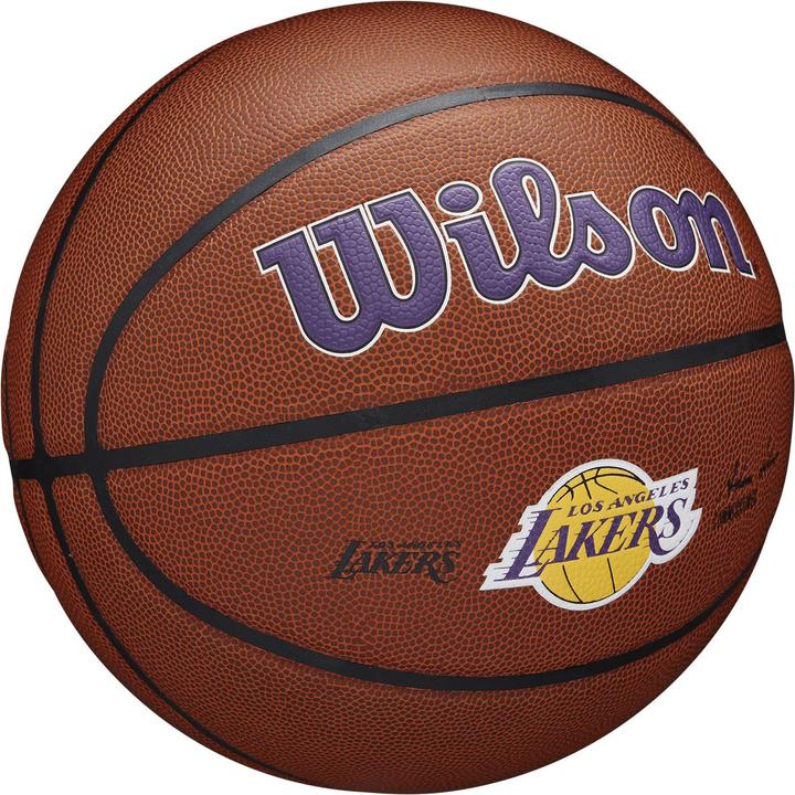 Actual product image Wilson Basketball NBA Team Alliance LA Lakers