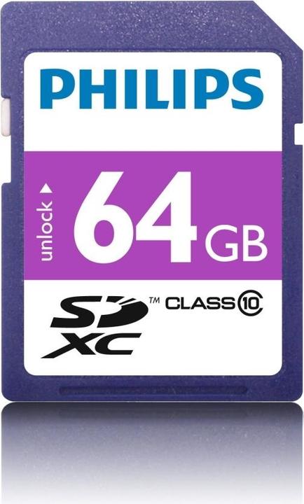 Produktbild Philips FM64SD55B (64 GB, SDXC, U1, UHS-I)