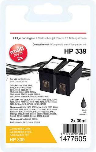 Actual product image Office Depot Ink Cartridge Compatible HP 339 C8767E Black (FC)