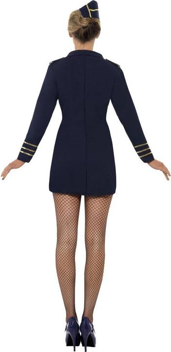 Produktbild Smiffys Flight Attendant - Flugbegleiterin - Stewardess (40, 42)