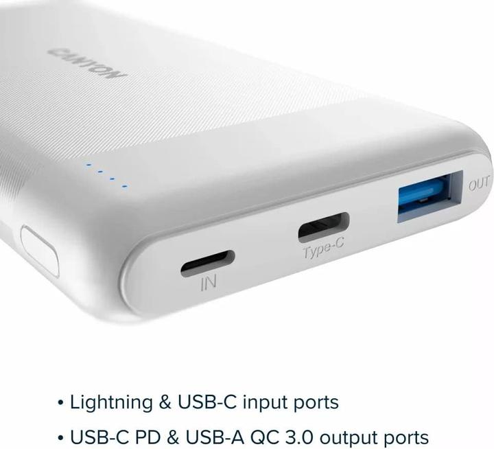 Produktbild Canyon Power bank PB-109 10000 mAh (10000 mAh, 20 W, 37 Wh)