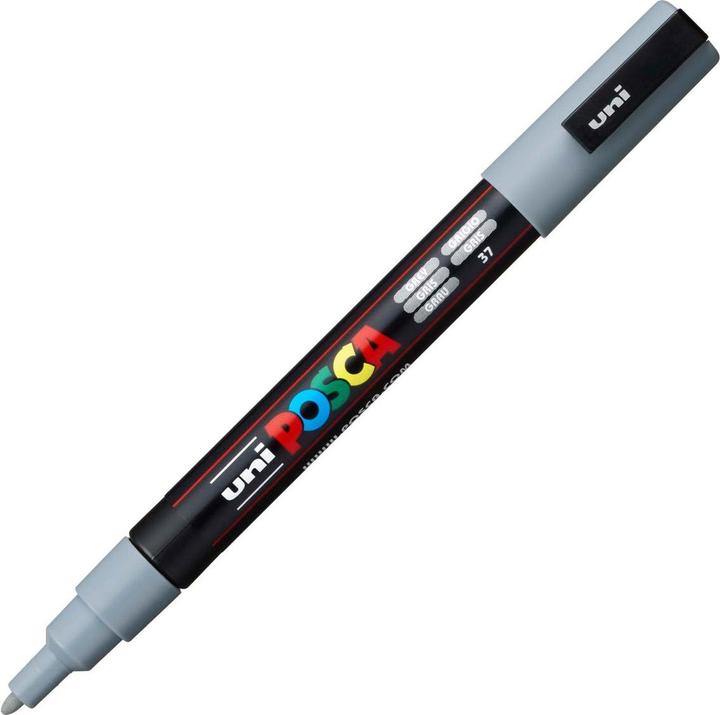 Produktbild Posca Fine Marker PC-3M (Grey, 0.90 mm, 1 x)