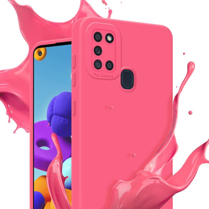Actual product image Cadorabo Case for Samsung Galaxy A21s in TPU Fluid LM162 Style (Samsung Galaxy A21s)