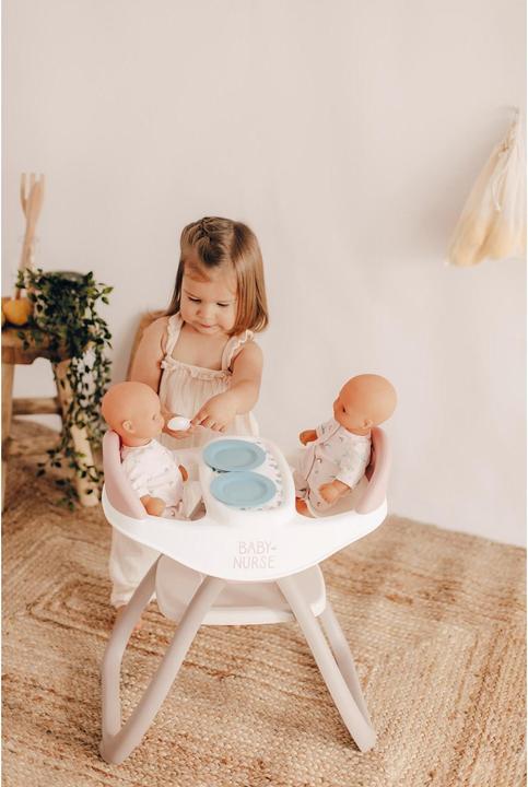 Actual product image Smoby BabyNurse Twin Highchair
