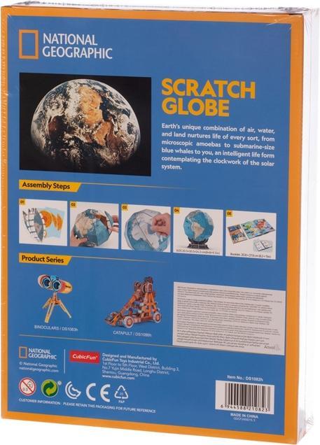 Immagine prodotto Cubicfun Puzzle 3D National Geographic Globe (21 pezzi)
