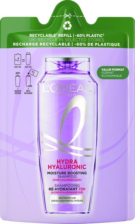 Actual product image L'Oréal Paris Elseve Hyaluronic (250 ml, Liquid shampoo)