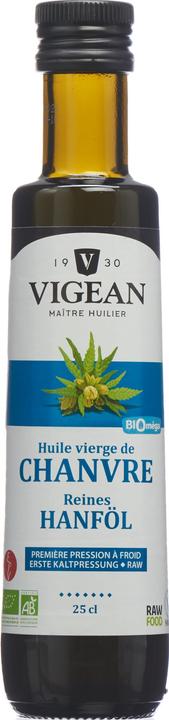 Huilerie Vigean huile de chanvre (250 ml)