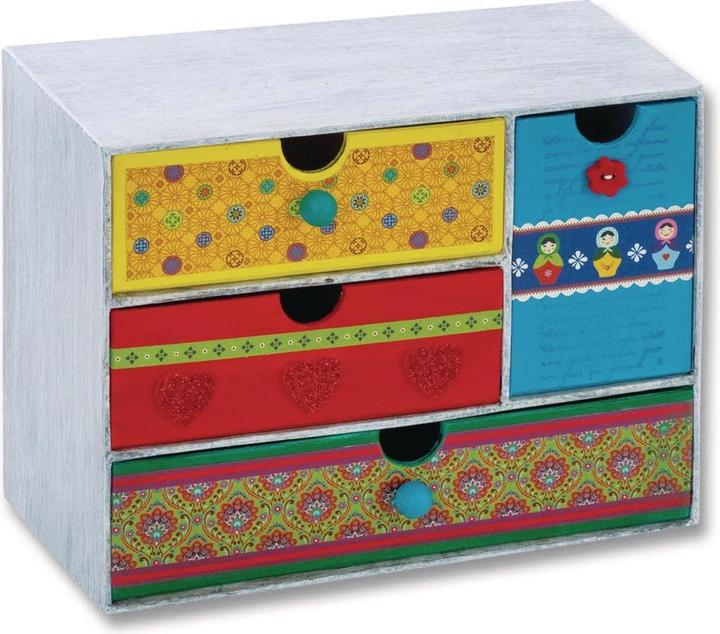 Produktbild Folia Pappschachtel Kommode breit