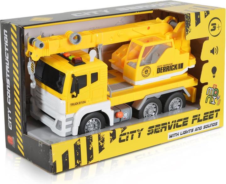 Produktbild Moni Spielzeug LKW Kranwagen 1:12